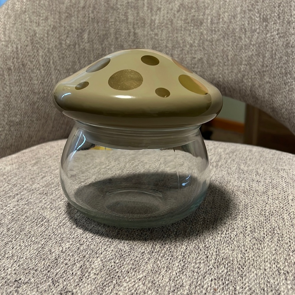 Target Glass Mushroom Jar